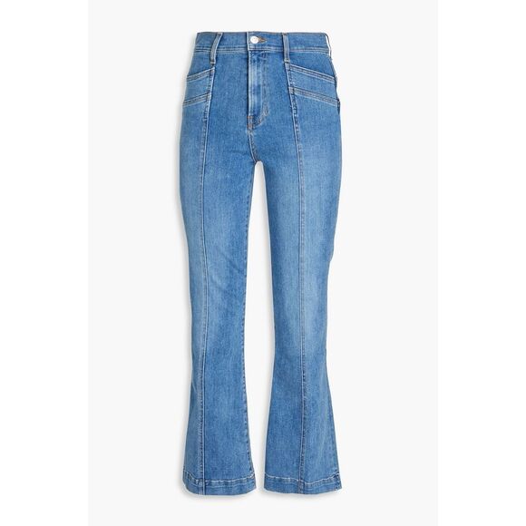 Veronica Beard Carson Ankle Flare High-Rise Jeans sz 29 - Picture 1 of 11